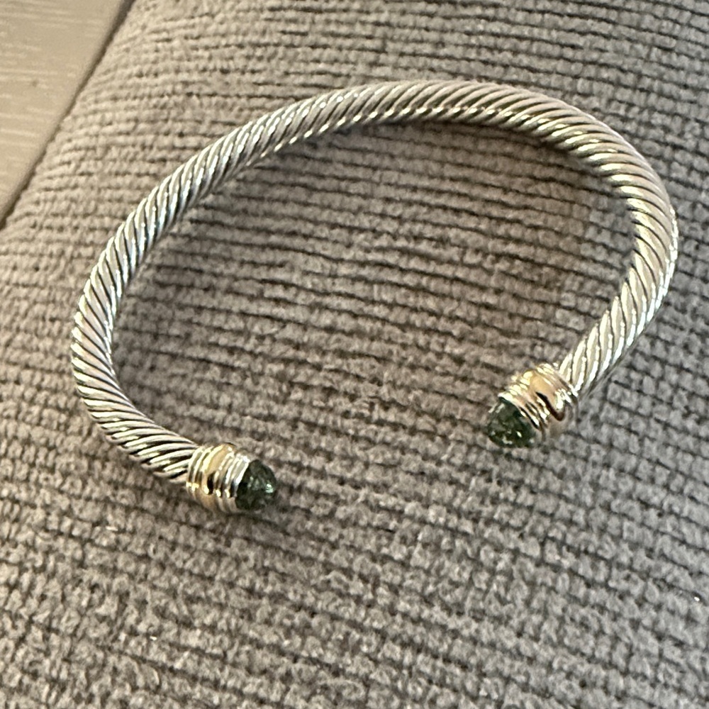 David Yurman with 14k and parasolite a medium authentic 5mm